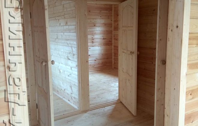 3 брусовой дом  од-11, 9×9, 81 м², московская область, серебрянные пруды (2)